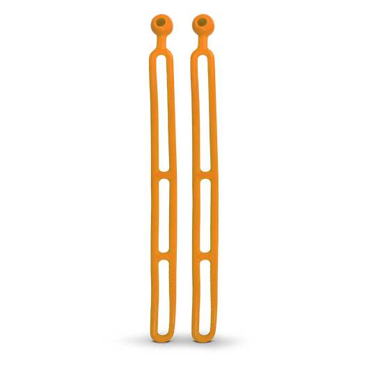BluBird 'Rapid Tie' Non Marring Strap 16", Pack of 2, Orange