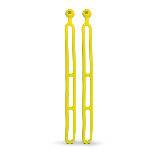 BluBird 'Rapid Tie' Non Marring Strap 16", Pack of 2, Yellow
