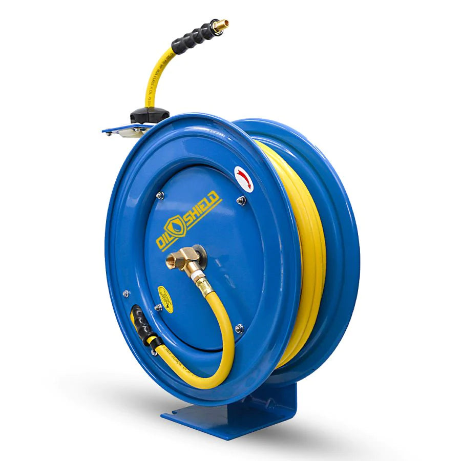 OilShield Single Arm Hose Reel 10mm x 20mtr